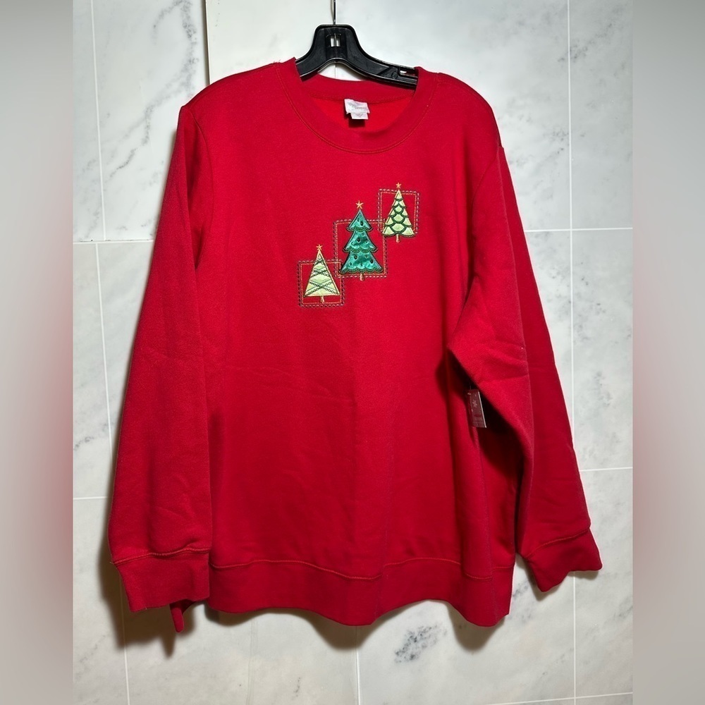 😊NWT holiday edition Christmas shirt women plus size 2X